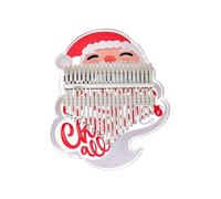 Sanfoelek Kalimba Thumb Piano 21 Keys Santa Claus/Christmas Present Portable Musical Instrument Cartoon Cute Kalimba Thumb Piano Music Box for Beginners Interesting Party Travel Thumb Piano Instrument