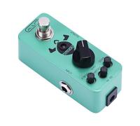 Sanfoelek Lity Booster Guitar Pedal Mini Booster Effects Pedal Pure Clean Mini Boost for Electric Guitar Effect Pedal True Bypass DC 9V 6.35mm Input/Output Interface Adjustable Treble Knob