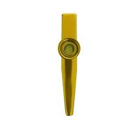 Sanfoelek Metal Kazoos Musical Instruments Aluminum Alloy Kazoo for Kids Mini Kazoo with Kazoo Membrane for Party