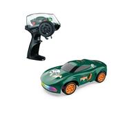 Sanfoelek Pocket-Sized Turbo Drift Racer 1:64 Remote Control Car with Dynamic LED Lights