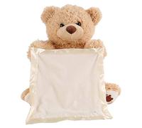 Sanfoelek tory dect selling hide and seek doll talking electric teddy bear children plush toy bear doll coax baby artifact English Apricot battery version