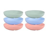 Sanfoelek6 cuencos para gatos con fatiga de bigote, plato de comida poco profundo de 5.5 pulgadas, cuencos anchos de alimentación húmeda para gatos, plato de PET para gatitos y gatos de patas cortas,