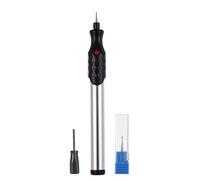 SanfoelekElectric Micro Engraving Pen Mini Engraver Machine Cordless DIY Carve Tools Graver Kit with Extra Diamond Tip Bit Replacement for DIY Jewellery Metal Glass Plastic Wood Ceramics Stone