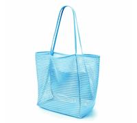 SanfoelekThis summer foldable beach mesh bag is light and breathable, with a simple and stylish design, suitable for various beach activities