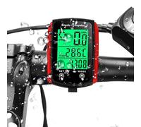SanfoelekWed Bike Computer,MPH KMH Bicycle Computer,Digital LCD Backlight Display Bike Speedometer,Waterproof Cycling Computers Odometer