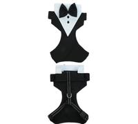 SanfoelekYeanifeana 1 Pieza Esmoquin de Boda para Perro Ajustable Formal de Boda para Perro Esmoquin Formal para Mascotas Collar de Esmoquin para Perros y Gatos para Boda Fiesta de Cumpleaños (S