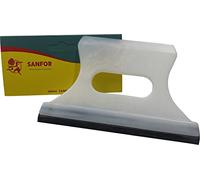 Sanfor 80508 Dual Function Ice Scraper | Ice Scraper Windshield | Car Snow Plush, White