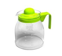 Sanfor Coffee, Tea and Water jug, Glass jug, Heat-Resistant, Microwave-Safe, Transparent, 1000 ml