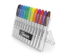 Sanford 1983251 Sharpie Permanent Markers with Hard Case, Multi-Colour, Pack of 12