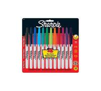Sanford Ink Corporation SAN32707 Permanent Sharpie Maker- Retractable- 12-ST- Assorted