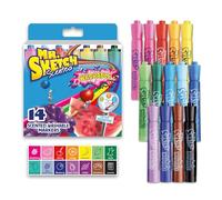 Sanford Mr.Sketch Scented Washable Marker Set 14/Pakage Chisel, Acrylic, Multicolour, 3.81x15.24x12.7 cm