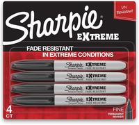 Sanford Sharpie Extreme Permanent Markers 4/Pkg-Black