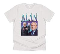 Sanfran Clothing Alan Sugar Homage Top Lord Sir Funny UK Apprentice Icon Legend 90's T-Shirt Extra Large/White