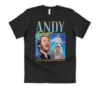 Sanfran Clothing Andy Dwyer Homage Top Parks & Rec Funny Recreation Gift Geek T-Shirt XXL/Black