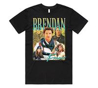 Sanfran Clothing Brendan Fraser Homage Top Movie Icon Retro 90's Gift Unisex T-Shirt 3XL / Black