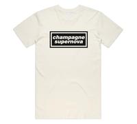 Sanfran Clothing Champagne Supernova Top Britpop UK 90s 00s Merch Tour Rock Band 2025 Sunshine Going Unisex T-Shirt Tee Medium/Natural