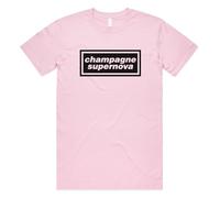 Sanfran Clothing Champagne Supernova Top Britpop UK 90s 00s Merch Tour Rock Band 2025 Sunshine Going Unisex T-Shirt Tee Medium/Pink
