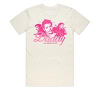 Sanfran Clothing Daddy is A State of Mind Top Pedro Pascal Funny Gift Adult Unisex Meme T-Shirt XXL/Natural