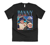 Sanfran Clothing Danny DeVito Homage Top Funny Movie Film Icon Retro 90's Vintage Tribute T-Shirt XXL/Black