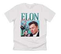 Sanfran Clothing Elon Musk Homage Funny Meme Icon Legend 90's 80's Tesla Space X T-Shirt