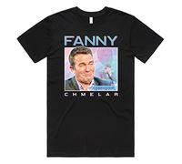 Sanfran Clothing Fanny Chmelar Top Bradley Walsh Icon The Chase Meme TV Presenter Funny Moment T-Shirt Medium/Black