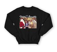 Sanfran Clothing Friends I'm The Holiday Armadillo Christmas Xmas Funny Episode Ross Jumper Sweater 4XL / Black