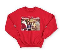 Sanfran Clothing Friends I'm The Holiday Armadillo Christmas Xmas Funny Episode Ross Jumper Sweater XXL/Red