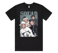 Sanfran Clothing Golden Girls Squad Top Funny Meme Joke 80s Sitcom TV Show Gift T-Shirt 3XL / Black