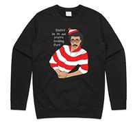 Sanfran Clothing Hello Is It Me You're Looking For Funny 90's Lionel Richie Wally Jumper Sweater