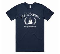 Sanfran Clothing Hotel Bella Donna Top Mamma Mama Dancing Womens Gift T-Shirt Medium/Navy Blue