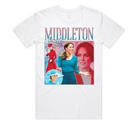 Sanfran Clothing Kate Middleton Homage Top Catherine Princess Wales Royal Vintage T-Shirt