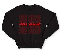 Sanfran Clothing Miss Vanjie Top RuPaul's Drag Race RuPaul Sashay Away Gift Fan Tour TV Show Jumper Sweater Extra Large/Black