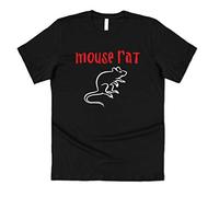 Sanfran Clothing Mouse Rat Parks & Rec Funny Men's Women's Recreation Band Gift Geek T-Shirt Small/Black
