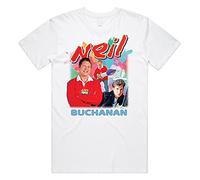 Sanfran Clothing Neil Buchanan Homage Top Art Attack Kids TV Show Retro 90s Nostalgic Funny T-Shirt 3XL / White