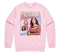 Sanfran Clothing Nigella Lawson Homage Top Funny Retro TV Cook Cooking Gift 90's Jumper Sweater