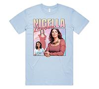Sanfran Clothing Nigella Lawson Homage Top Funny Retro TV Cook Cooking Gift 90's T-Shirt