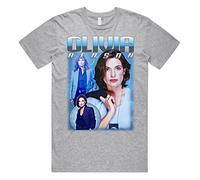 Sanfran Clothing Olivia Benson Homage Top US TV Show Law and Order Elliot Gift Mens Womens T-Shirt Extra Large/Light Grey