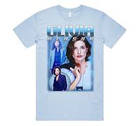 Sanfran Clothing Olivia Benson Homage Top US TV Show Law and Order Elliot Gift Mens Womens T-Shirt Large/Light Blue