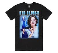 Sanfran Clothing Olivia Benson Homage Top US TV Show Law and Order Elliot Gift Mens Womens T-Shirt XXL/Black