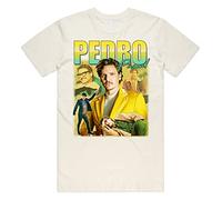 Sanfran Clothing Pedro Pascal Homage Top Movie Icon Retro 90's Actor Gift Unisex T-Shirt Medium/Natural
