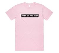 Sanfran Clothing Rock 'n' Roll Star Top Britpop UK 90s 00s Merch Tour Rock Band 2025 Sunshine Going Unisex T-Shirt Tee Small/Pink