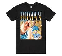 Sanfran Clothing Roman Roy Homage Top TV Show Gift Mens Womens Kendall Logan Shiv Tom Greg T-Shirt 3XL / Black