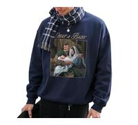 Sanfran Clothing Roy Keane What A Big Baby Christmas Jumper Funny Football Festive Footballer Pundit Manchester Ugly Xmas Gift Party Sweater Sweatshirt Large/Navy Blue