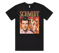 Sanfran Clothing Schmidt Homage Top Funny TV Icon Gift Men's Women's Girl T-Shirt Extra Large/Black