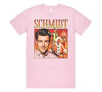 Sanfran Clothing Schmidt Homage Top Funny TV Icon Gift Men's Women's Girl T-Shirt Extra Large/Light Pink