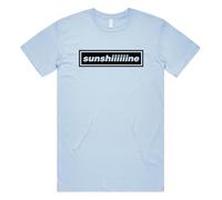 Sanfran Clothing Sunshiiine Top Britpop UK 90s 00s Merch Tour Rock Band 2025 Sunshine Going She's Electric Unisex T-Shirt Tee Small/Light Blue