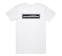 Sanfran Clothing Sunshiiine Top Britpop UK 90s 00s Merch Tour Rock Band 2025 Sunshine Going She's Electric Unisex T-Shirt Tee Medium/White