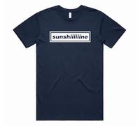 Sanfran Clothing Sunshiiine Top Britpop UK 90s 00s Merch Tour Rock Band 2025 Sunshine Going She's Electric Unisex T-Shirt Tee Small/Navy Blue