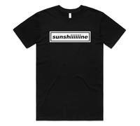 Sanfran Clothing Sunshiiine Top Britpop UK 90s 00s Merch Tour Rock Band 2025 Sunshine Going She's Electric Unisex T-Shirt Tee 4XL / Black