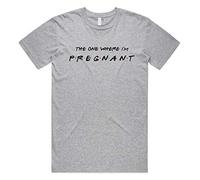 Sanfran Clothing The One Where I'm Pregnant Top Friends New Mum Pregnancy Funny Maternity Gift T-Shirt